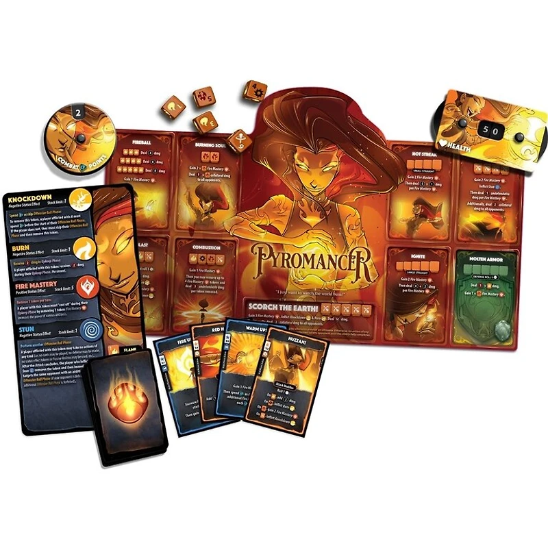 Dice Throne - Pyromancer - Hero Pack (English)