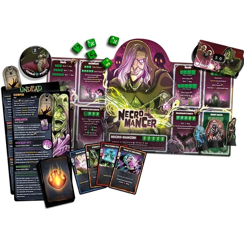 Dice Throne - Necromancer - Hero Pack (English)