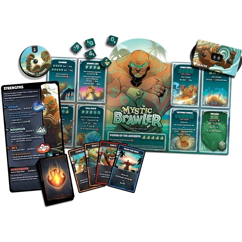Dice Throne - Mystic Brawler - Hero Pack (Anglais)