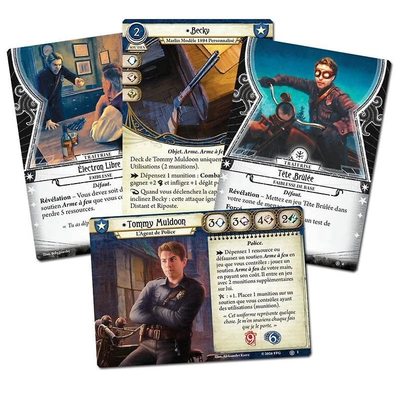 Horreur à Arkham JCE - Tommy Muldon - Paquet investigateur (Français)