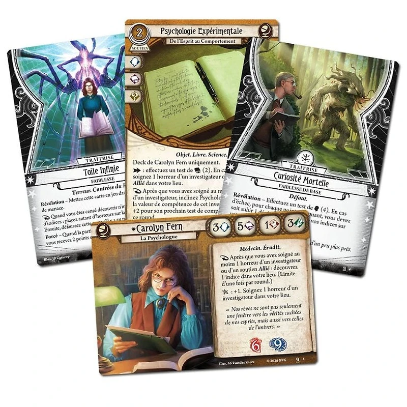 Horreur à Arkham JCE - Carolyn Fern - Paquet investigateur (Français)
