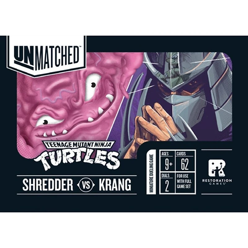 Unmatched Adventures - TMNT Shredder VS Krang (English)