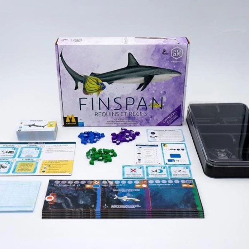 Finspan - Requins et récifs (Français) [PRÉCOMMANDE]