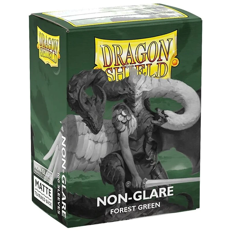(Dragon Shield) Matte Non-Glare - Forest Green - 100 Unités - 63mm x 8