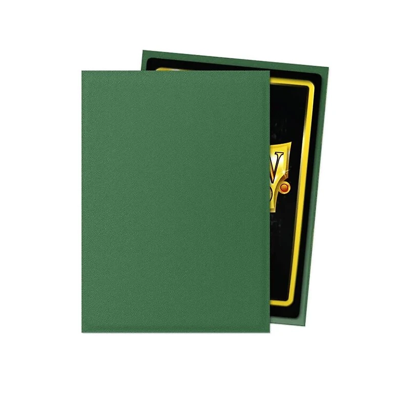 (Dragon Shield) Matte Non-Glare - Forest Green - 100 Unités - 63mm x 8