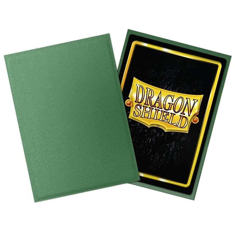 (Dragon Shield) Matte Non-Glare - Forest Green - 100 Unités - 63mm x 8