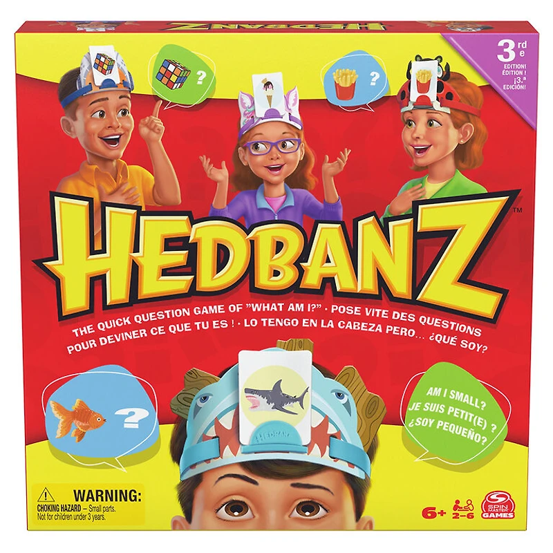Hedbanz - 3e édition (Multilingual)