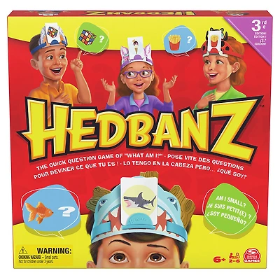 Hedbanz - 3e édition (Multilingue)
