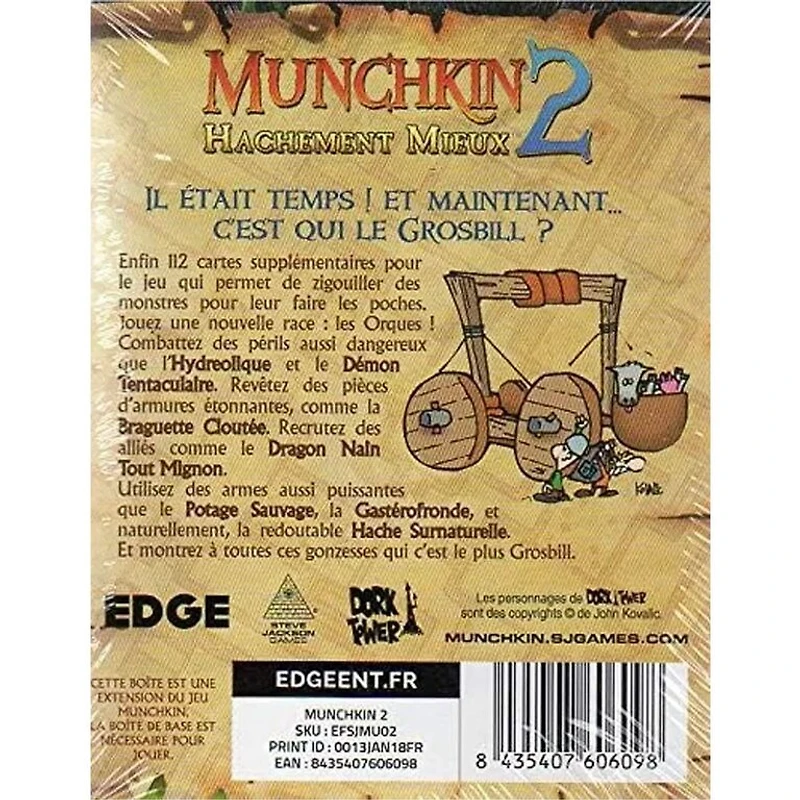 Munchkin 2 - Hachement mieux (Français)