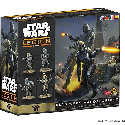 Star Wars Legion - Clan Kryze Mandalorians (Multilingual)