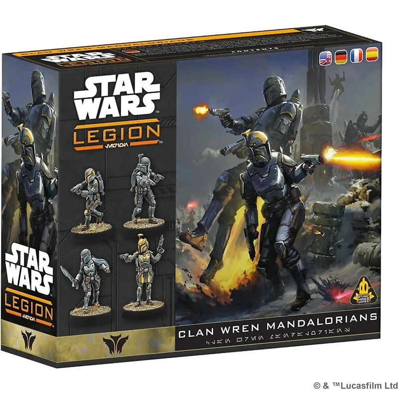 Star Wars Legion - Clan Kryze Mandalorians (Multilingue)