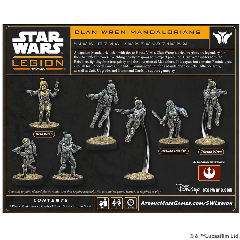 Star Wars Legion - Clan Kryze Mandalorians (Multilingue)