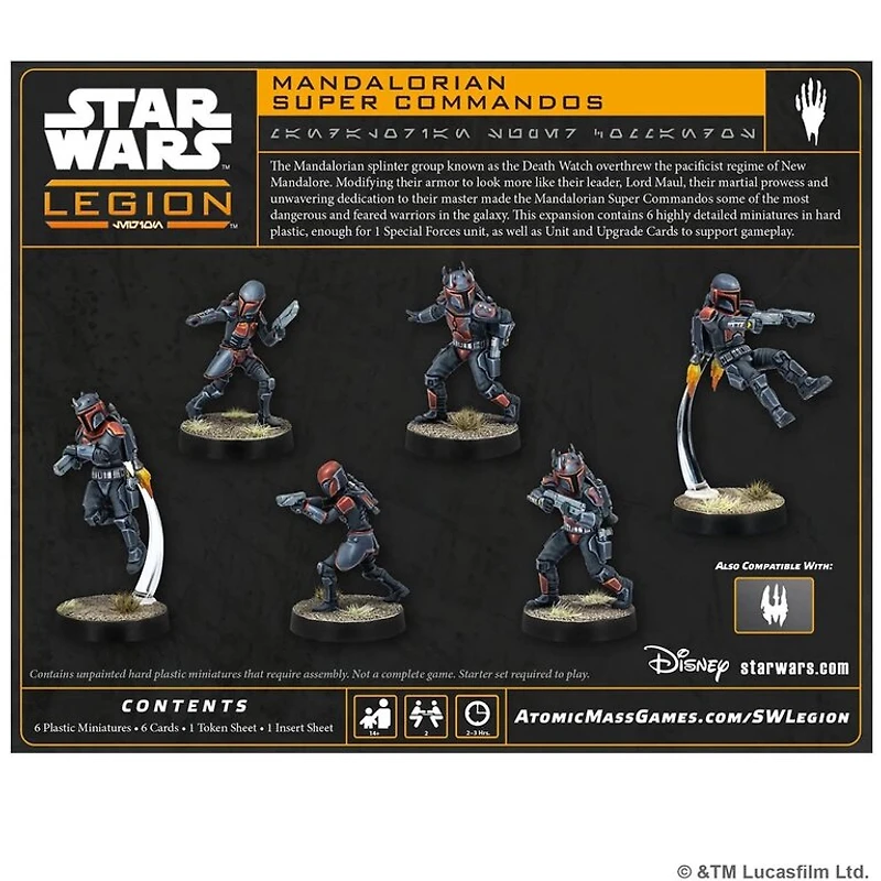 Star Wars Legion - Mandalorian Super Commandos (Multilingue)