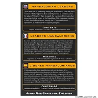 Star Wars Legion - Mandalorian Leaders (Multilingue)