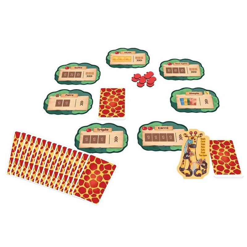 Giraffe raffe (French)