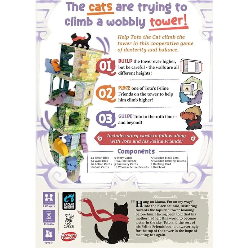 Le chat et la tour (Français) [PRÉCOMMANDE]