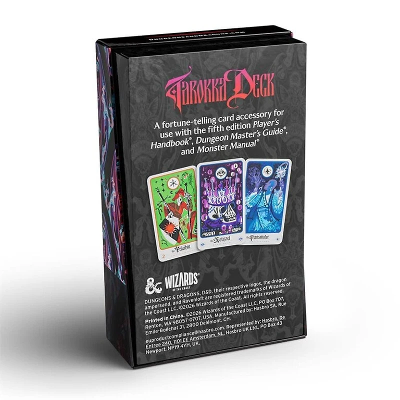 Dungeons & Dragons - Ravenloft - The Horrors Within - Tarokka Deck (English)