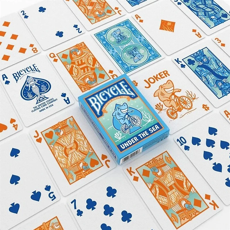 Cartes à jouer - Bicycle - Under the Sea
