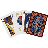 Cartes à jouer - Bicycle - Disney - Beauty and The Beast