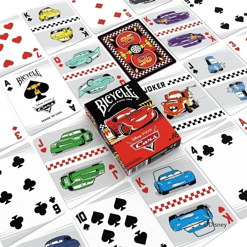 Cartes à jouer - Bicycle - Disney - Cars