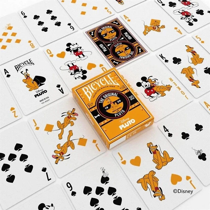 Cartes à jouer - Bicycle - Disney - Pluto