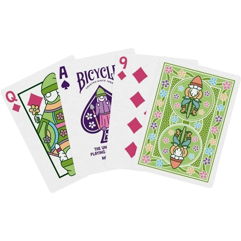 Cartes à jouer - Bicycle - Garden Gnome