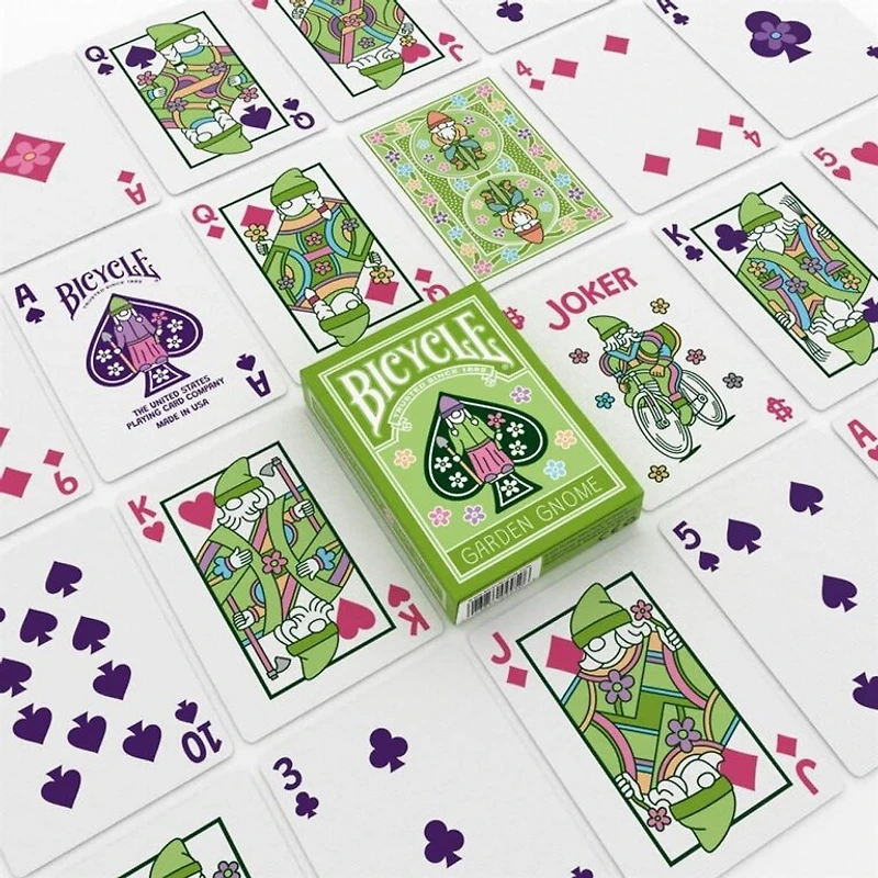 Cartes à jouer - Bicycle - Garden Gnome