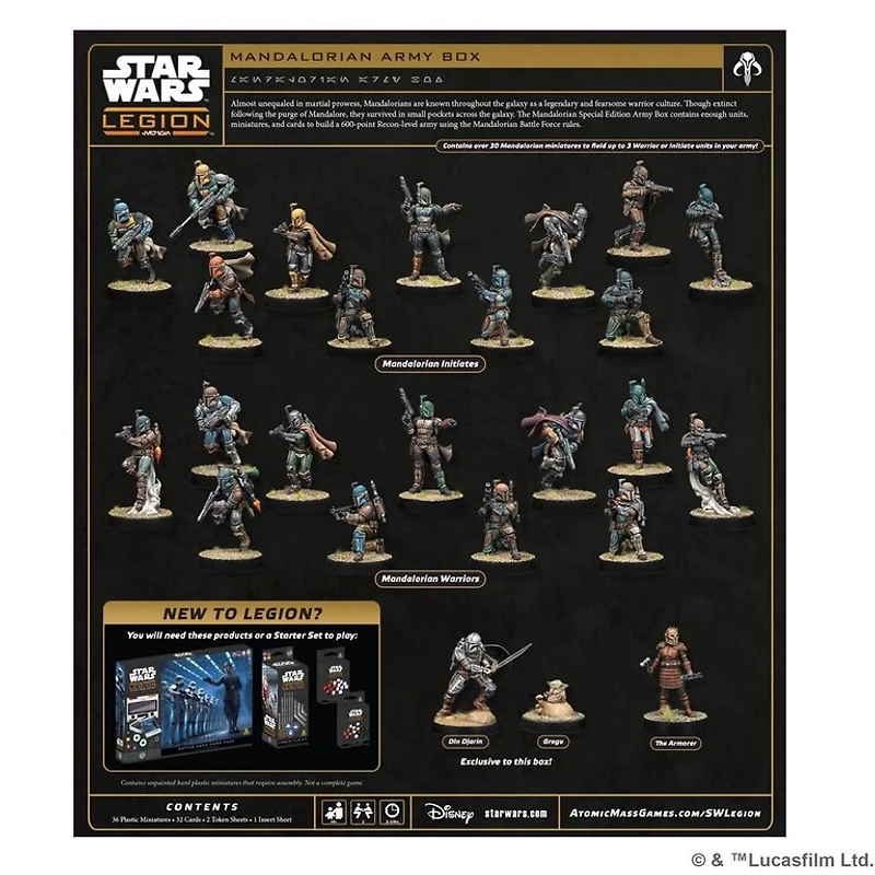 Star Wars Legion - Mandalorian Special Edition Army Box (Anglais)