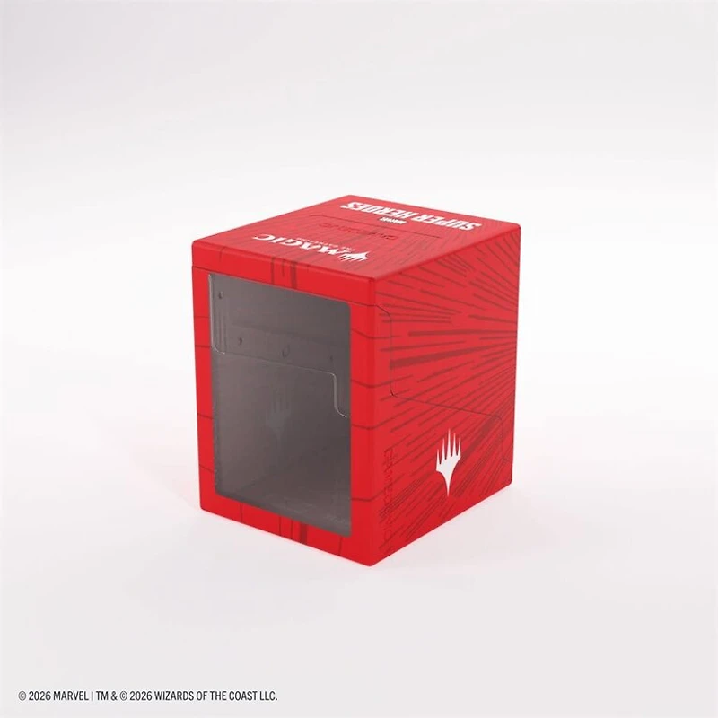 (Gamegenic) Deck Box Bastion XL 100ct - Comic Burst Red
