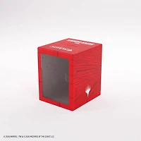 (Gamegenic) Deck Box Bastion XL 100ct - Comic Burst Red