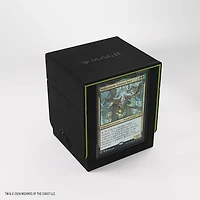 (Gamegenic) Squire Plus XL 100ct - Strixhaven - Black/Green
