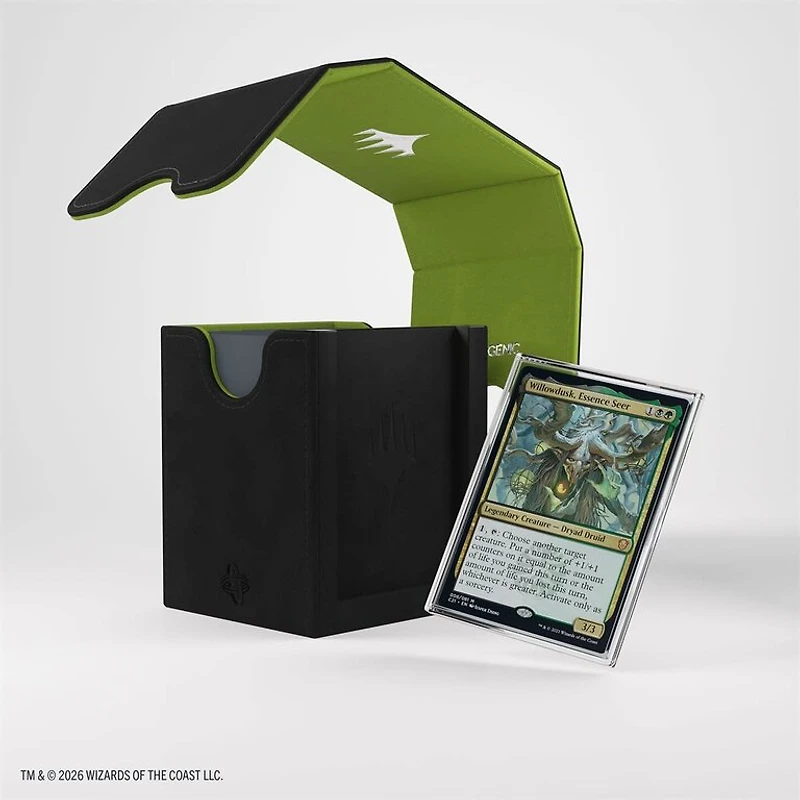 (Gamegenic) Squire Plus XL 100ct - Strixhaven - Black/Green