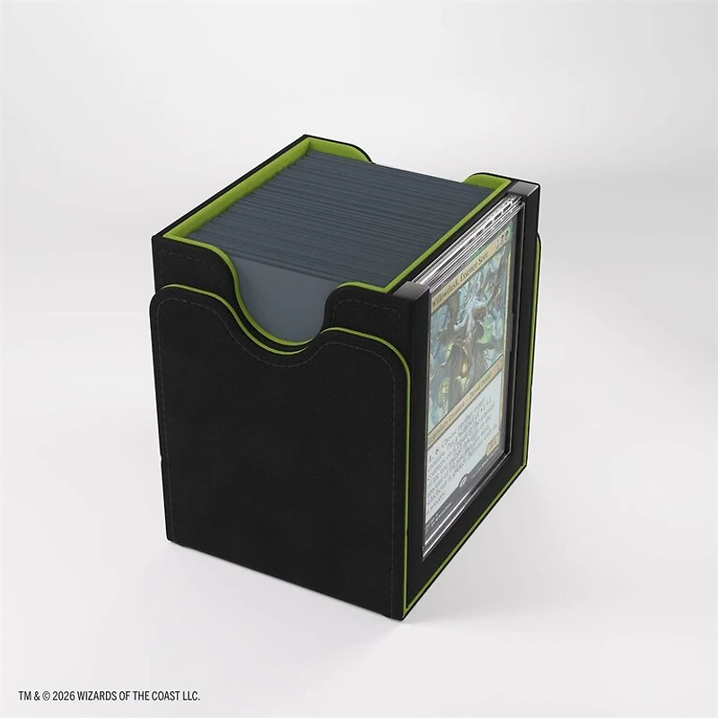 (Gamegenic) Squire Plus XL 100ct - Strixhaven - Black/Green