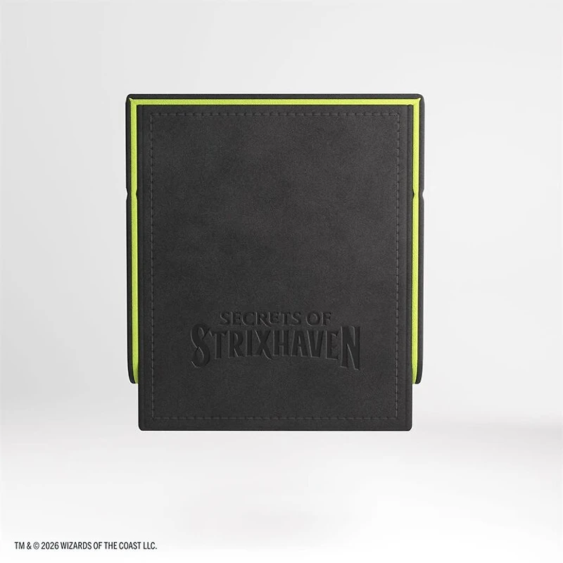 (Gamegenic) Squire Plus XL 100ct - Strixhaven - Black/Green