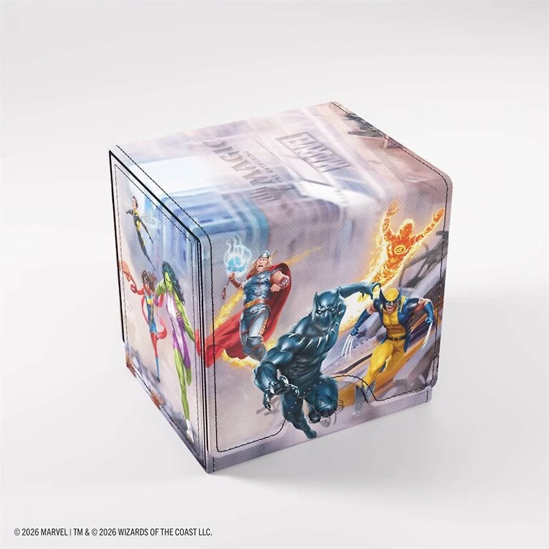 (Gamegenic) Sidekick Pro XL 100ct - Marvel Super Heroes