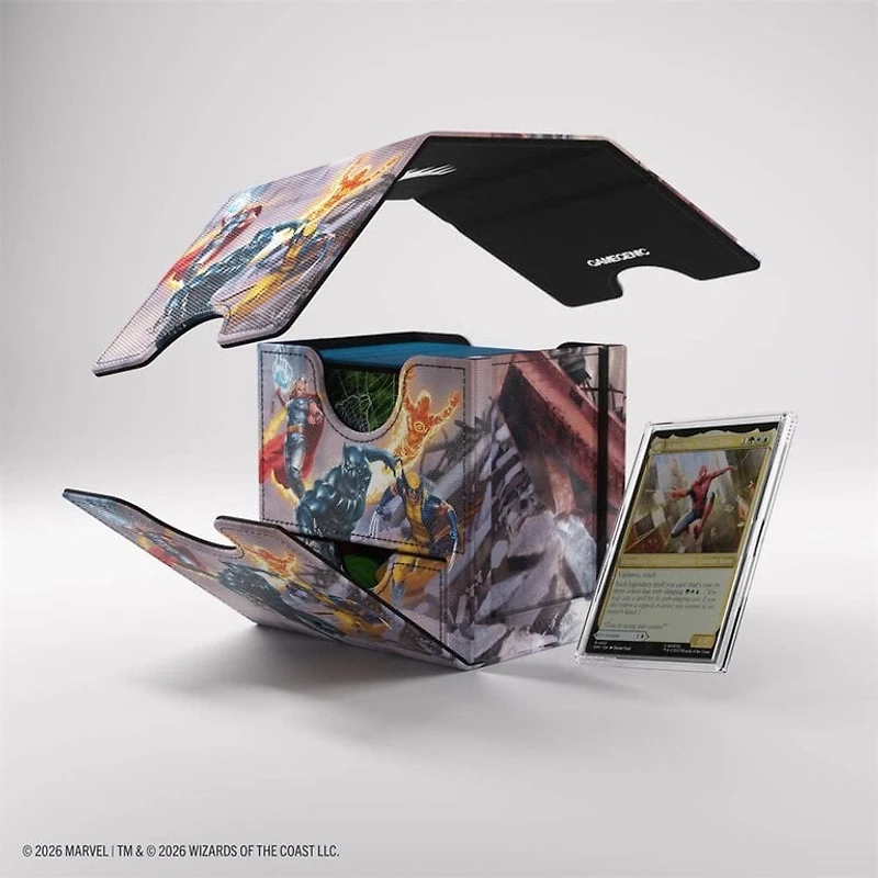 (Gamegenic) Sidekick Pro XL 100ct - Marvel Super Heroes
