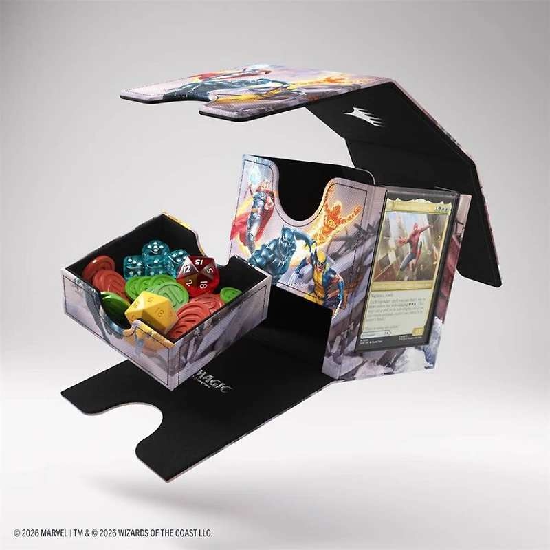 (Gamegenic) Sidekick Pro XL 100ct - Marvel Super Heroes