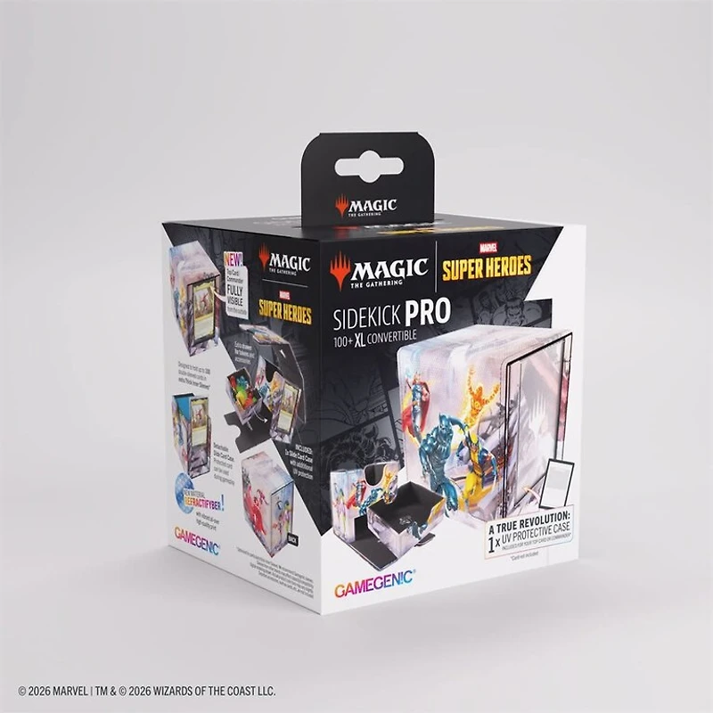 (Gamegenic) Sidekick Pro XL 100ct - Marvel Super Heroes