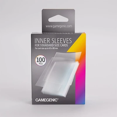 (Gamegenic) Inner Sleeves - 100 Unités - 64mm x 89mm