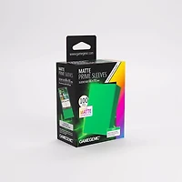 (Gamegenic) Matte Prime Sleeves - Green - 100 Unités - 66mm x 91mm