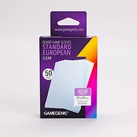 (Gamegenic) Prime Standard European-Sized Sleeves - 50 Unités - 62mm x 94mm