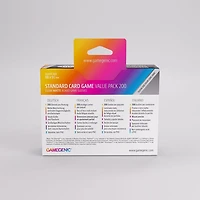 (Gamegenic) Matte Value Pack Standard Sleeves - 200 Unités - 66mm x 91mm