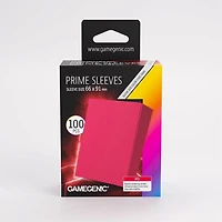 (Gamegenic) Prime Sleeves - Red - 100 Unités - 66mm x 91mm