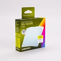 (Gamegenic) Prime Big Square-Sized Sleeves - 50 Unités - 82mm x 82mm