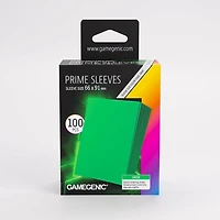 (Gamegenic) Prime Sleeves - Green - 100 Unités - 66mm x 91mm