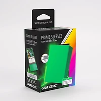 (Gamegenic) Prime Sleeves - Green - 100 Unités - 66mm x 91mm