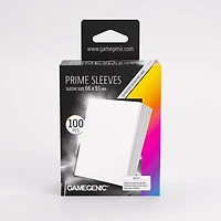 (Gamegenic) Prime Sleeves - White - 100 Unités - 66mm x 91mm