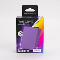 (Gamegenic) Prime Sleeves - Purple - 100 Unités - 66mm x 91mm