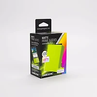 (Gamegenic) Matte Prime Sleeves - Lime - 100 Unités - 66mm x 91mm