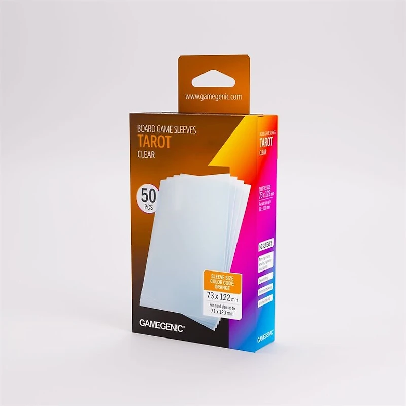 (Gamegenic) Prime Tarot-Sized - 50 Unités - 73mm x 122mm